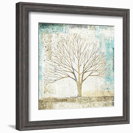 Solitary Tree Collage-Avery Tillmon-Framed Art Print