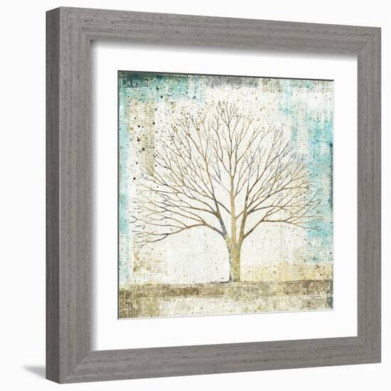 Solitary Tree Collage-Avery Tillmon-Framed Art Print