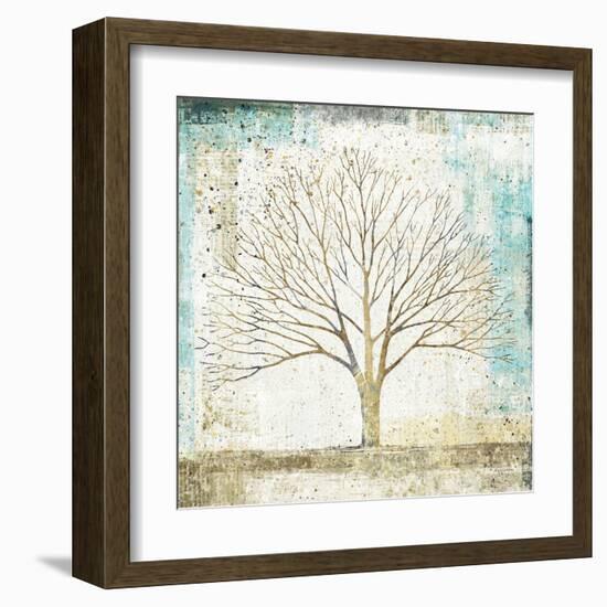 Solitary Tree Collage-Avery Tillmon-Framed Art Print