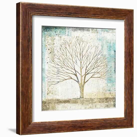 Solitary Tree Collage-Avery Tillmon-Framed Art Print