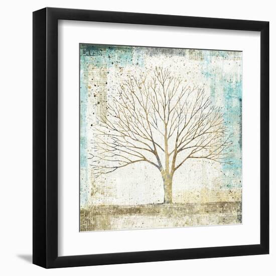 Solitary Tree Collage-Avery Tillmon-Framed Art Print