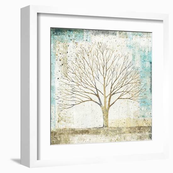 Solitary Tree Collage-Avery Tillmon-Framed Art Print