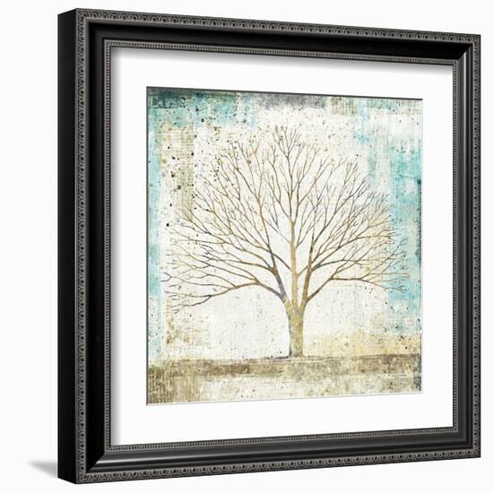 Solitary Tree Collage-Avery Tillmon-Framed Art Print