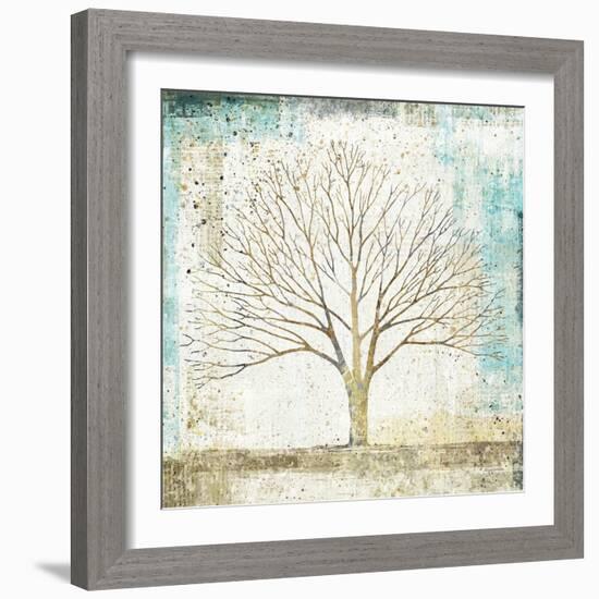 Solitary Tree Collage-Avery Tillmon-Framed Art Print