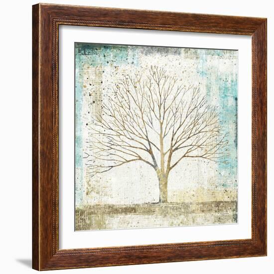 Solitary Tree Collage-Avery Tillmon-Framed Art Print