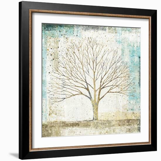 Solitary Tree Collage-Avery Tillmon-Framed Art Print