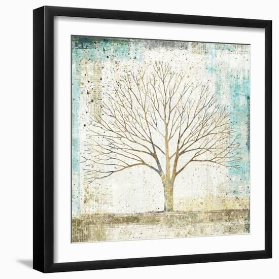 Solitary Tree Collage-Avery Tillmon-Framed Art Print