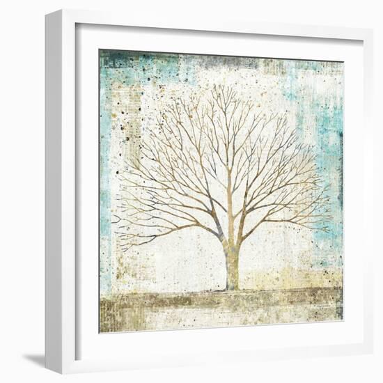 Solitary Tree Collage-Avery Tillmon-Framed Art Print