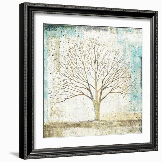 Solitary Tree Collage-Avery Tillmon-Framed Art Print