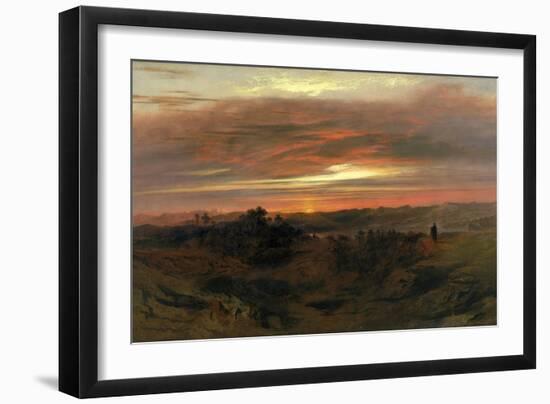 Solitude, 1843-John Martin-Framed Giclee Print