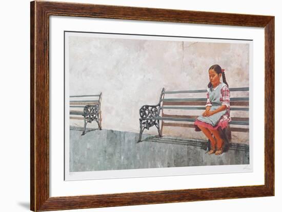 Solitude But Not For Long-Vic Herman-Framed Limited Edition