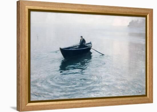 Solitude, Christiana Fjord, 1892-Fritz Thaulow-Framed Premier Image Canvas