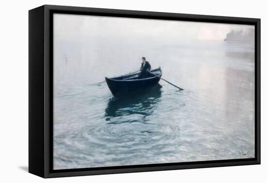 Solitude, Christiana Fjord, 1892-Fritz Thaulow-Framed Premier Image Canvas