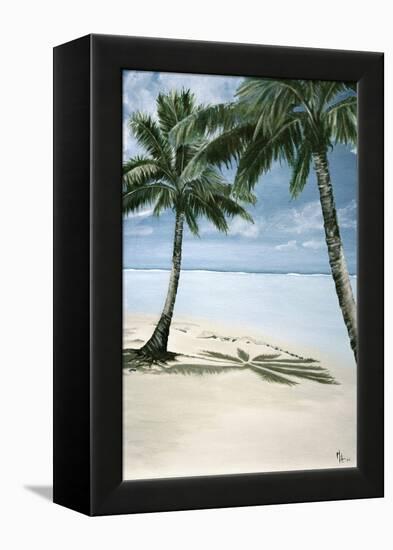 Solitude Paradise 1-Melody Hogan-Framed Stretched Canvas