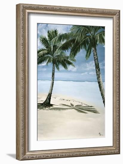 Solitude Paradise 1-Melody Hogan-Framed Art Print