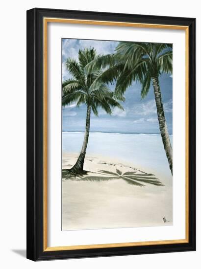 Solitude Paradise 1-Melody Hogan-Framed Art Print