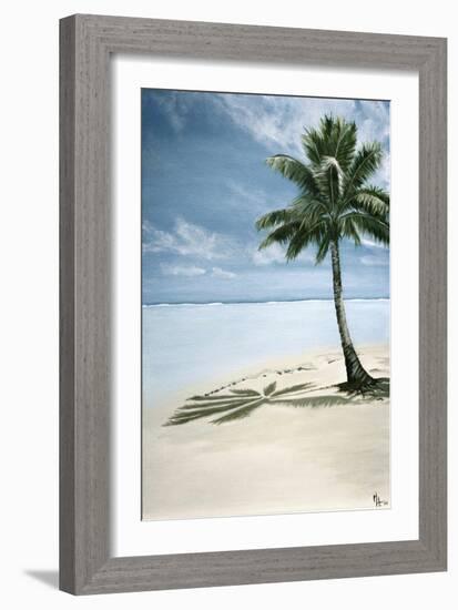 Solitude Paradise 2-Melody Hogan-Framed Art Print