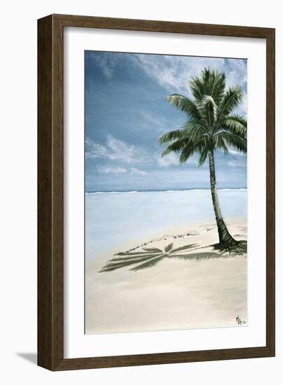 Solitude Paradise 2-Melody Hogan-Framed Art Print