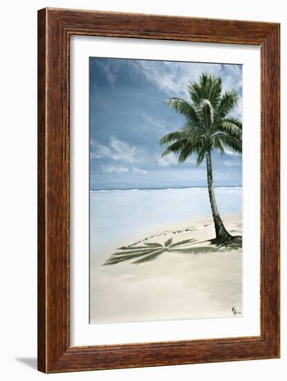 Solitude Paradise 2-Melody Hogan-Framed Art Print