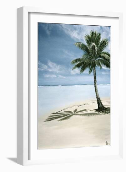 Solitude Paradise 2-Melody Hogan-Framed Art Print