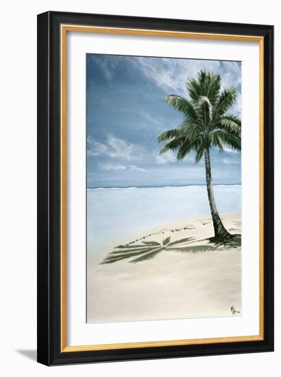 Solitude Paradise 2-Melody Hogan-Framed Art Print