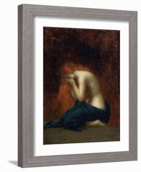 Solitude-Jean-Jacques Henner-Framed Giclee Print