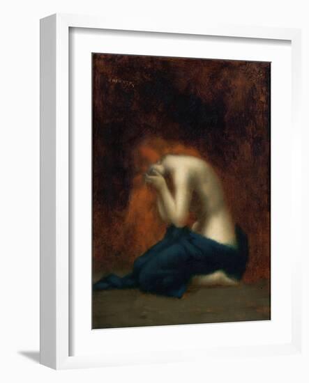 Solitude-Jean-Jacques Henner-Framed Giclee Print