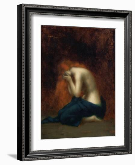 Solitude-Jean-Jacques Henner-Framed Giclee Print