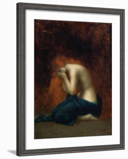 Solitude-Jean-Jacques Henner-Framed Giclee Print