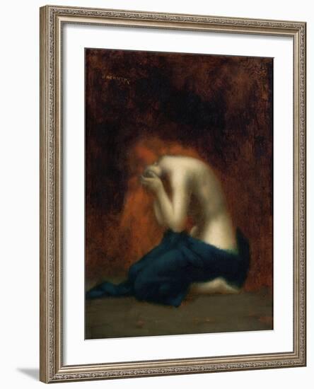 Solitude-Jean-Jacques Henner-Framed Giclee Print