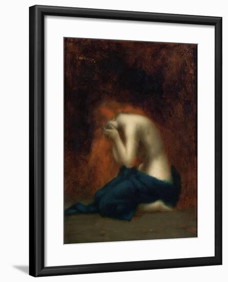 Solitude-Jean-Jacques Henner-Framed Giclee Print
