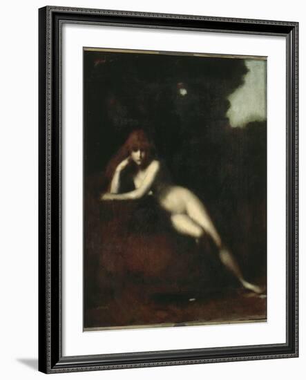 Solitude-Jean Jacques Henner-Framed Giclee Print