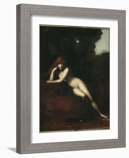 Solitude-Jean Jacques Henner-Framed Giclee Print