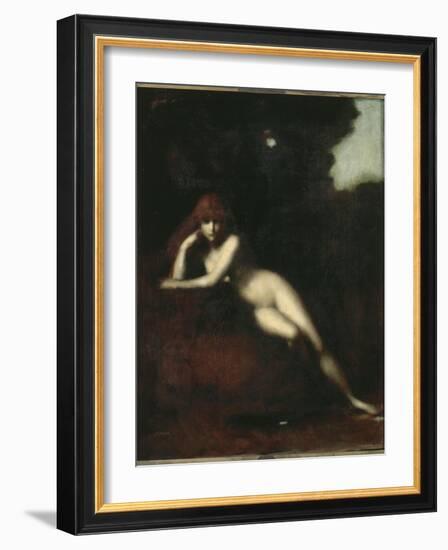 Solitude-Jean Jacques Henner-Framed Giclee Print