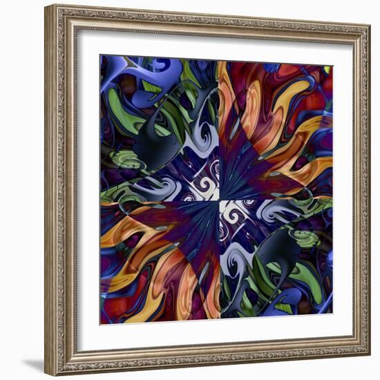 Solluna-Fractalicious-Framed Giclee Print