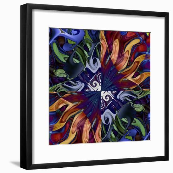 Solluna-Fractalicious-Framed Giclee Print