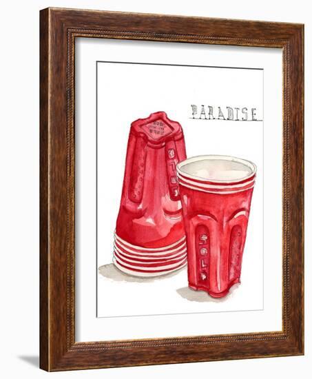 Solo Cups-Stacy Milrany-Framed Art Print