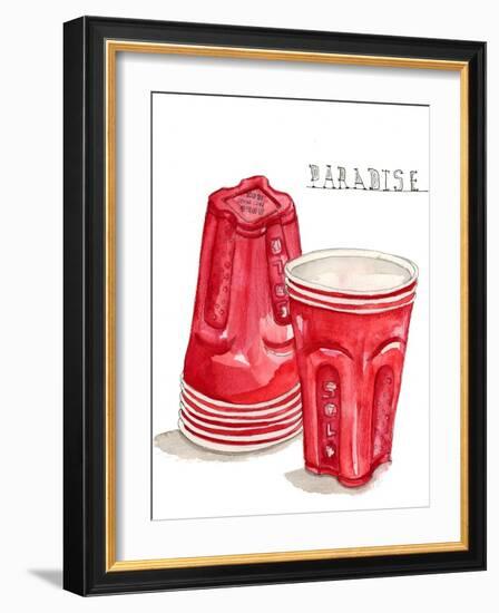 Solo Cups-Stacy Milrany-Framed Art Print