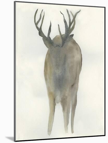 Solo Deer-Beverly Dyer-Mounted Art Print