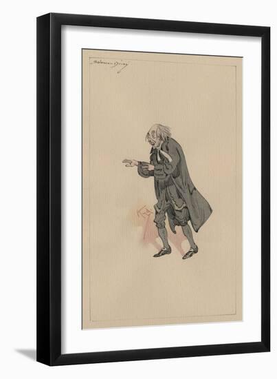 Solomon Daisy, C.1920s-Joseph Clayton Clarke-Framed Giclee Print