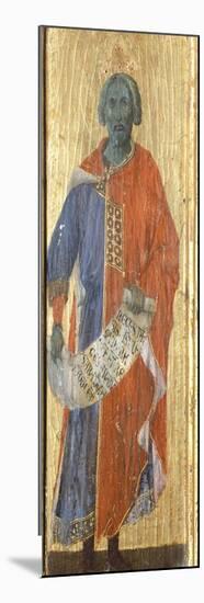 Solomon, Detail from the Predella of the Maesta' of Duccio Altarpiece in the Cathedral of Siena-Duccio Di buoninsegna-Mounted Giclee Print