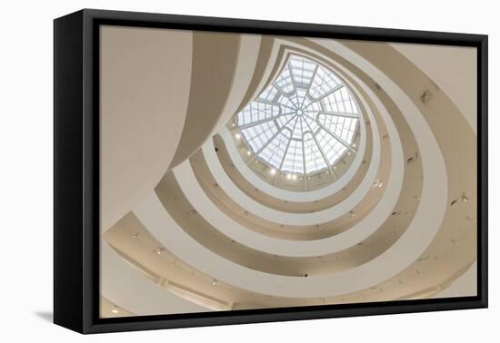 Solomon R. Guggenheim Museum, 5th Avenue, Manhattan, New York City-Rainer Mirau-Framed Premier Image Canvas