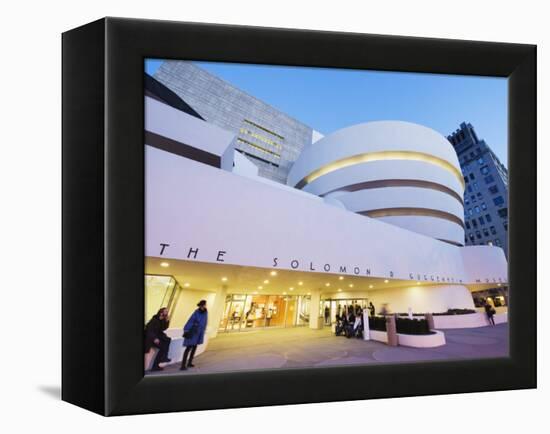 Solomon R. Guggenheim Museum, Built in 1959, Designed by Frank Lloyd Wright, Manhattan-Christian Kober-Framed Premier Image Canvas