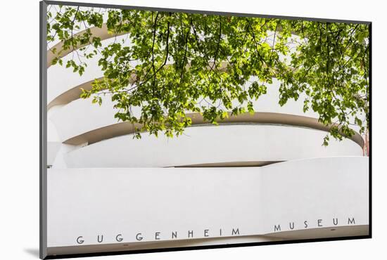 Solomon R Guggenheim Museum, Manhattan, New York, USA-Jordan Banks-Mounted Photographic Print