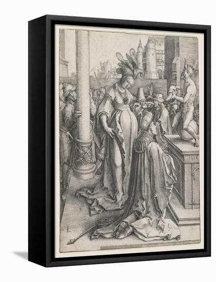 Solomon's Idolatry, 1514-Lucas van Leyden-Framed Premier Image Canvas