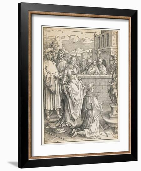 Solomon's Idolatry, C. 1512-Lucas van Leyden-Framed Giclee Print