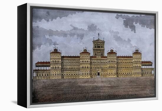 Solomon's Temple in Ancient Times-null-Framed Premier Image Canvas