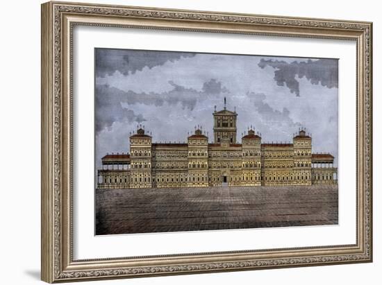 Solomon's Temple in Ancient Times-null-Framed Giclee Print