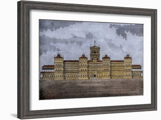 Solomon's Temple in Ancient Times-null-Framed Giclee Print