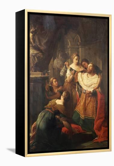 Solomon Worshiping False Gods-Pompeo Batoni-Framed Premier Image Canvas